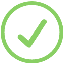 green check