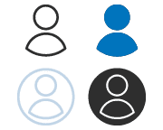 graphic showing how multi-user, role-based receiver management is used
